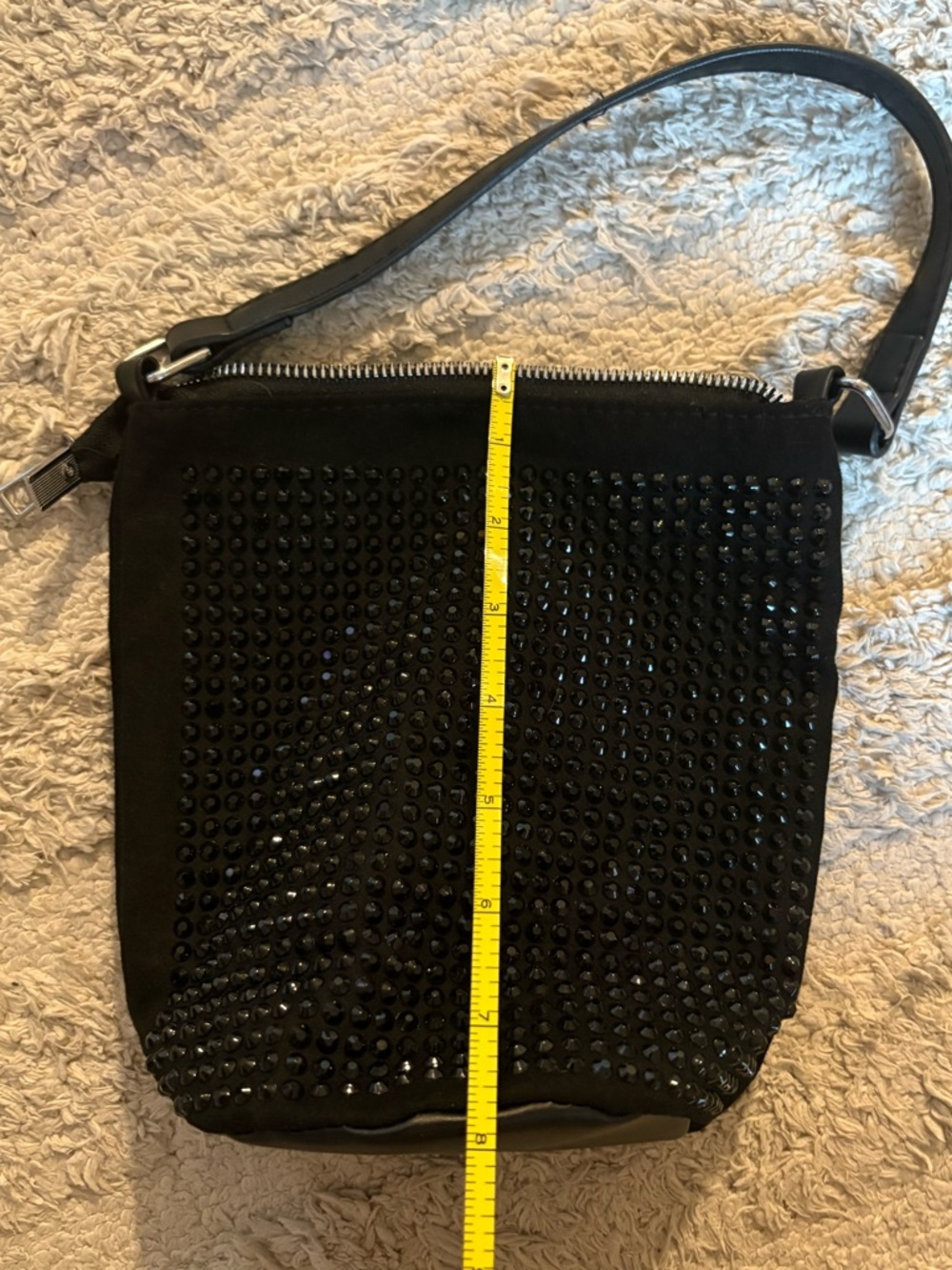 Mini Rinestone Bucket Bag - Picture 5 of 5